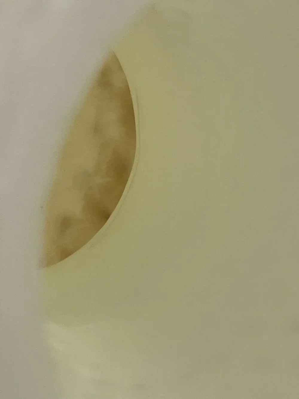 Fenton Large White Double Crimped Hobnail Vase 10.5